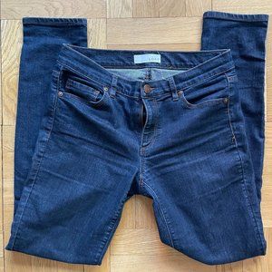 LOFT Dark Wash Skinny Jeans - Modern Skinny 27 / 4